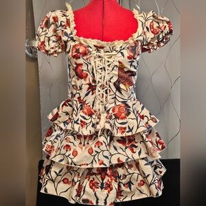 Dolls Kill Current Mood Vibrant Visions Mini Dress